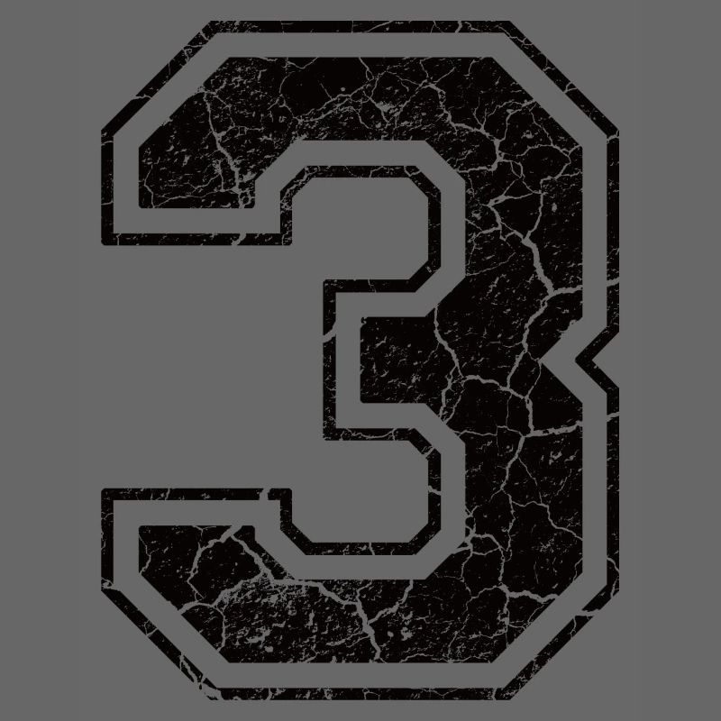 3 three drei black schwarz (fr)