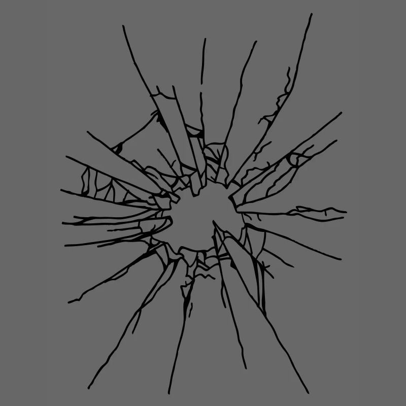broken glass