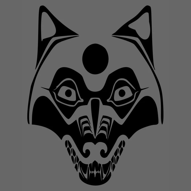 loup - masque-lune