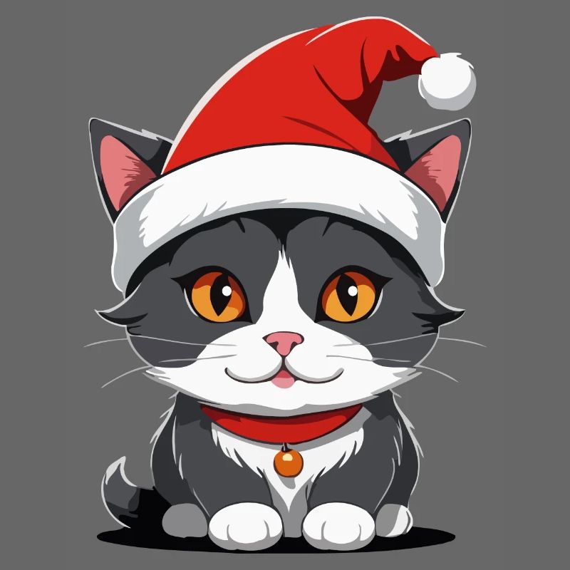 Katze Weihnachten