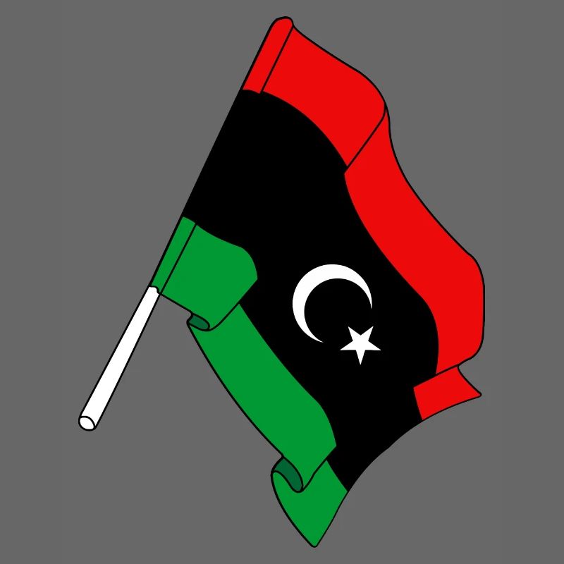 Flagge Libyen
