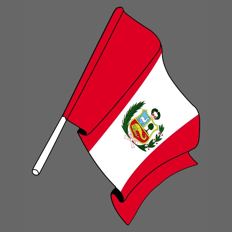 Flagge Peru