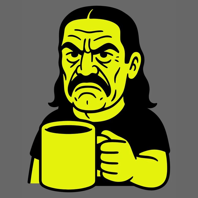 Angry Coffee Man