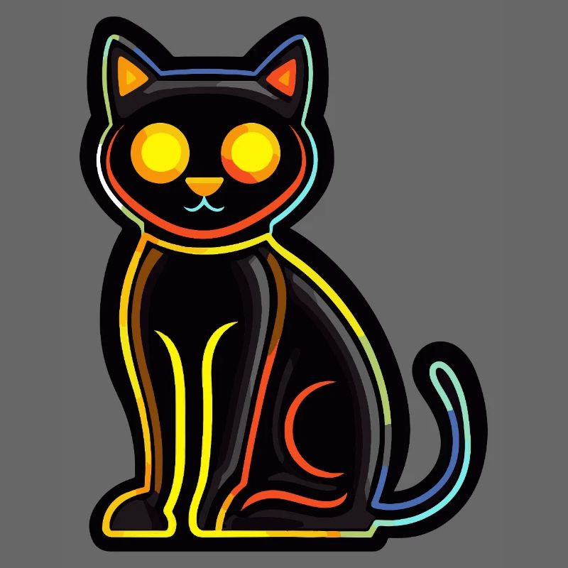 Chat Halloween Bande dessinée Chat