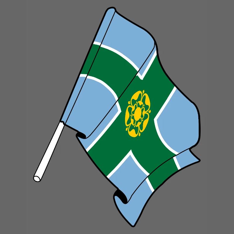 Derbyshire-Flagge