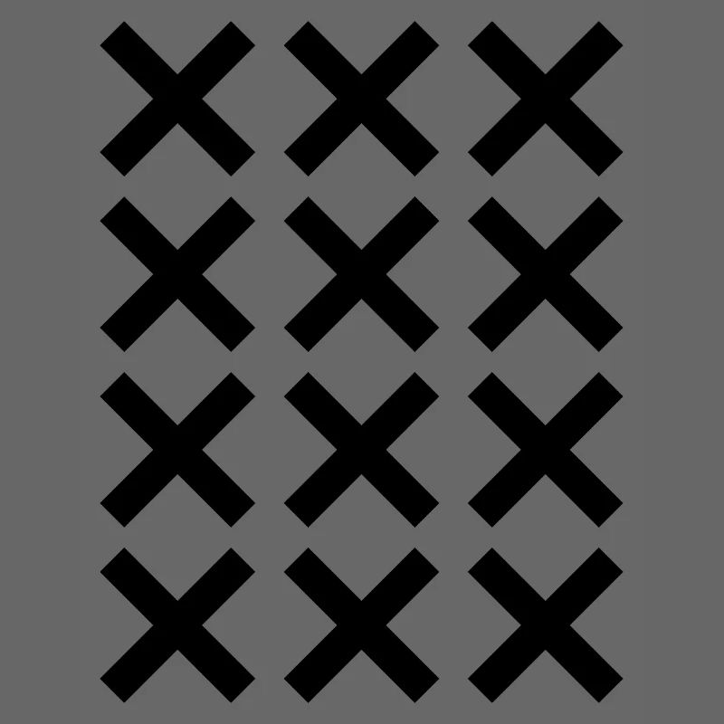Conception de la grille en X