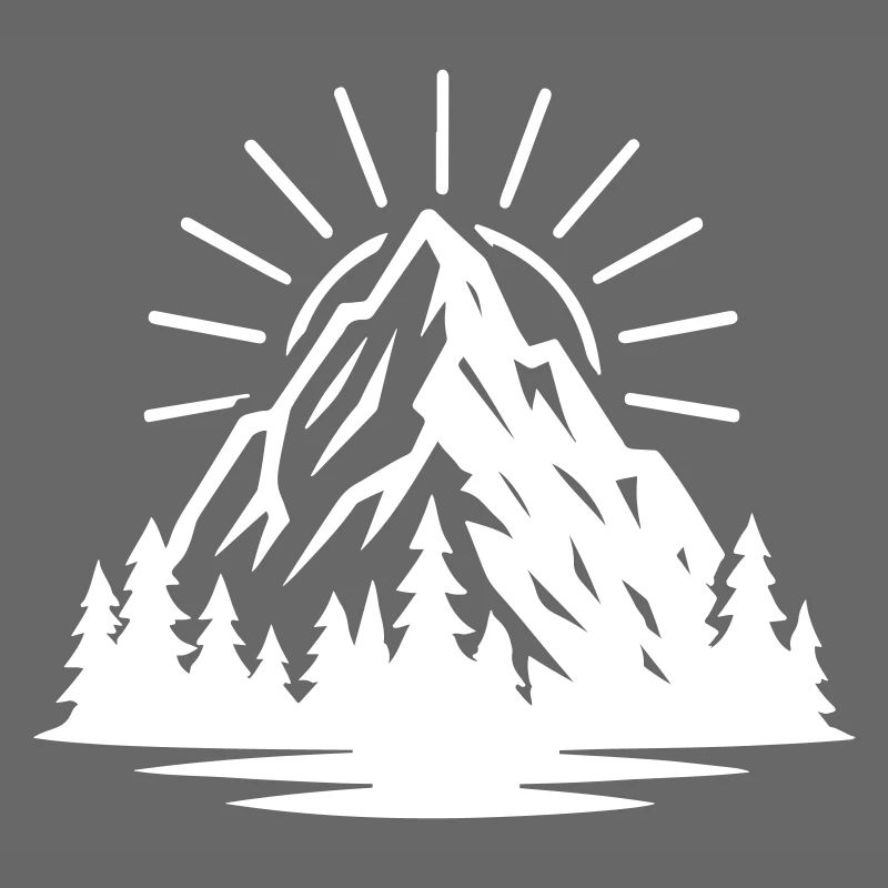Mountain Forest Icon