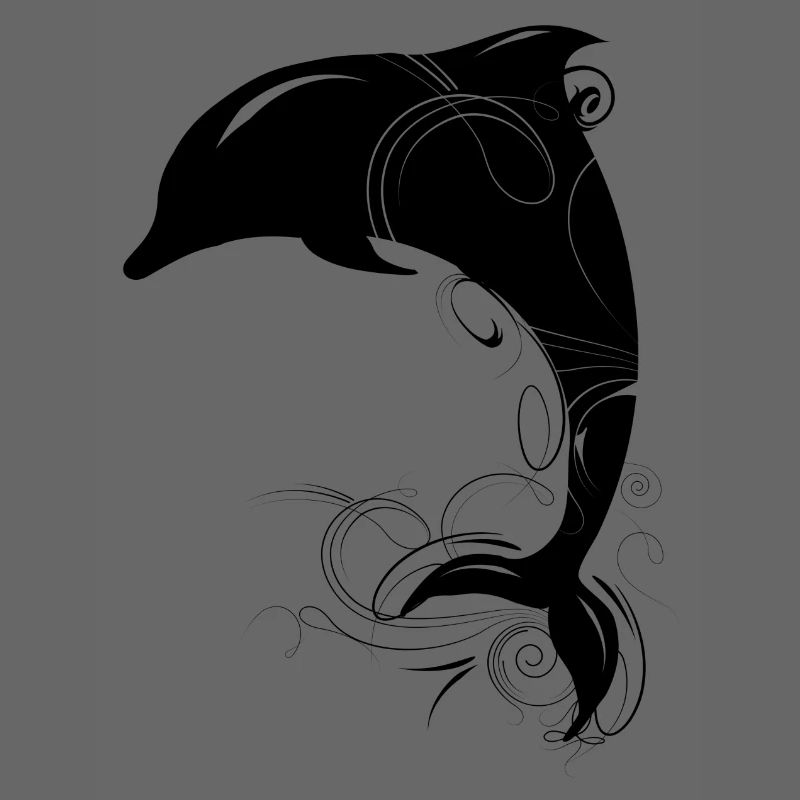 springender Delfin