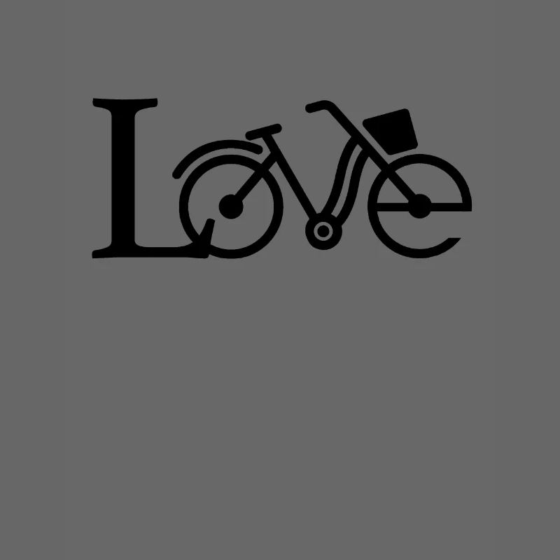 Amour - conception vélo créatif cadeau