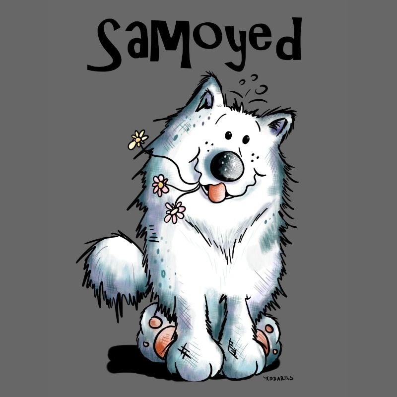 Funny Samoyed