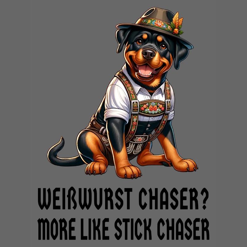 Rottweiler Weisswurst Design