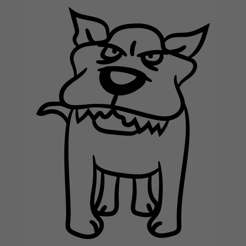 Dog, Monster, Evil, , Wolf, Sharp Teeth