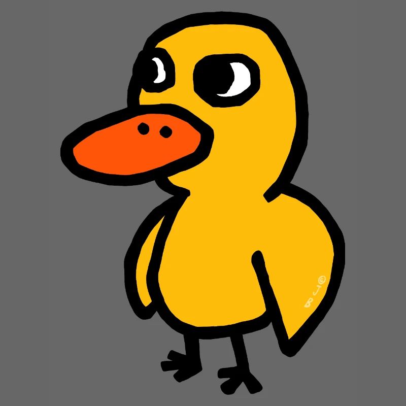 Canard de dessin animé