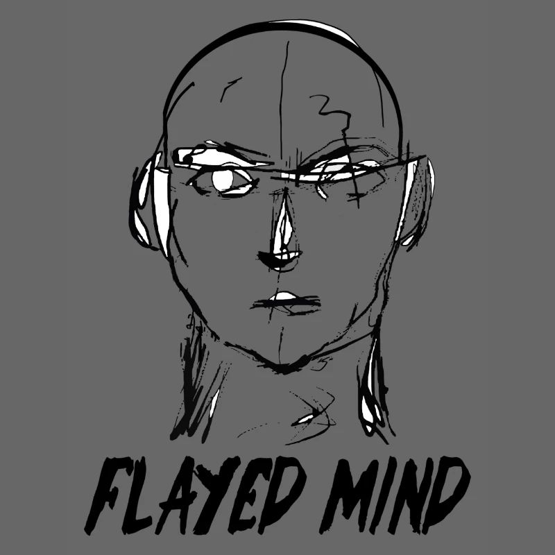 Flayed Mind schwarz