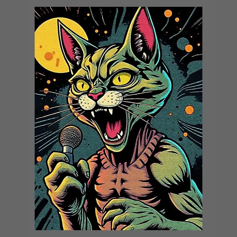 Karaoke-Katze 1