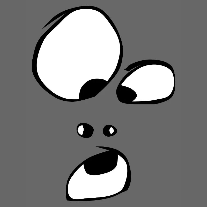 oho ! Gesicht Geist Gespenst Halloween Comic