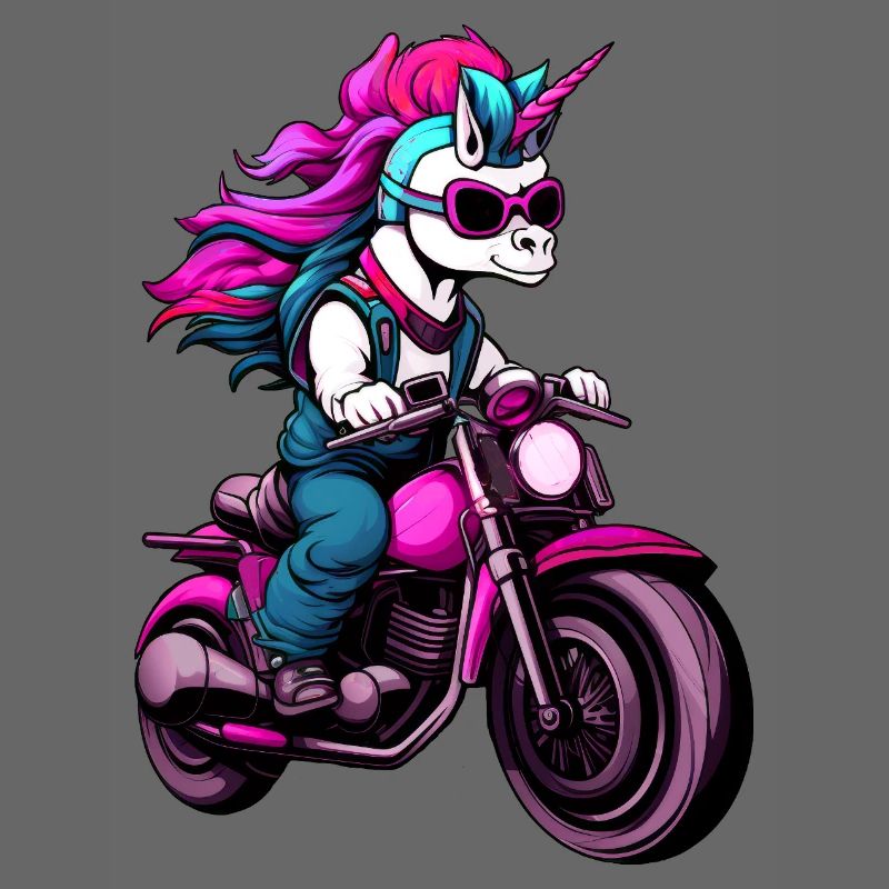 Motorrad Einhörner