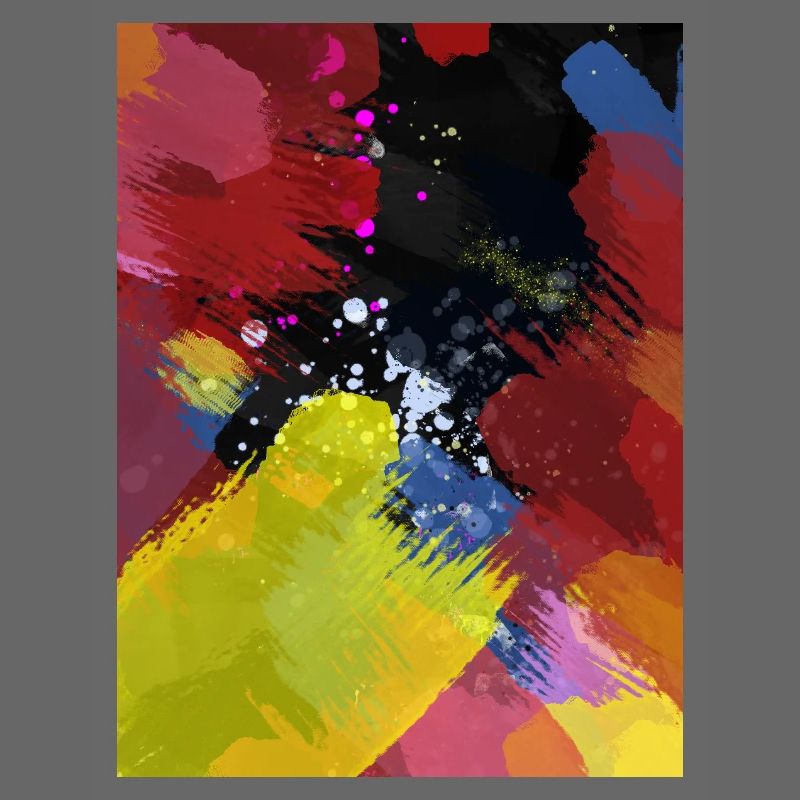 Colour explosion Abstract colour areas
