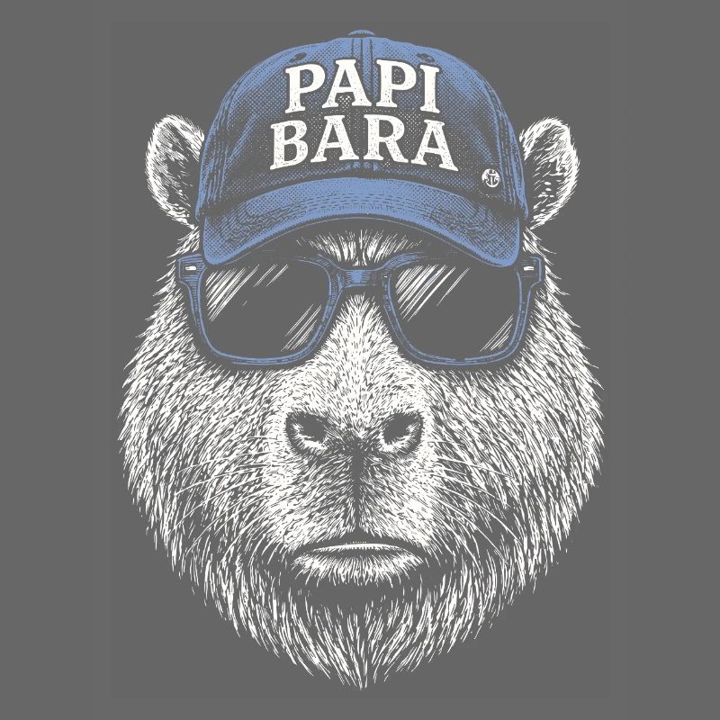 Papi Bara Bear avec des lunettes de soleil