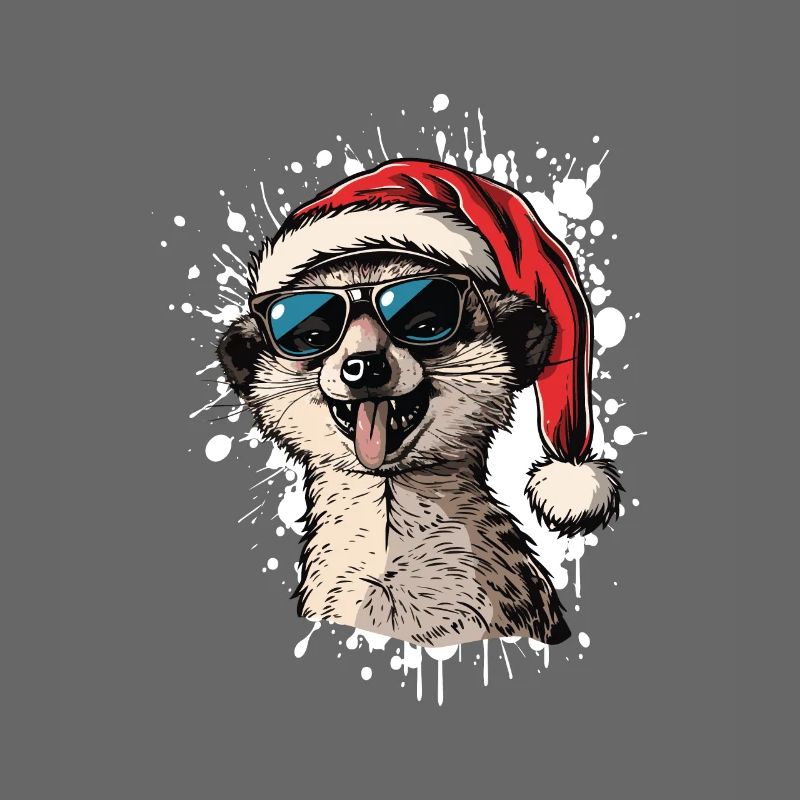 Suricate Noël Drôle