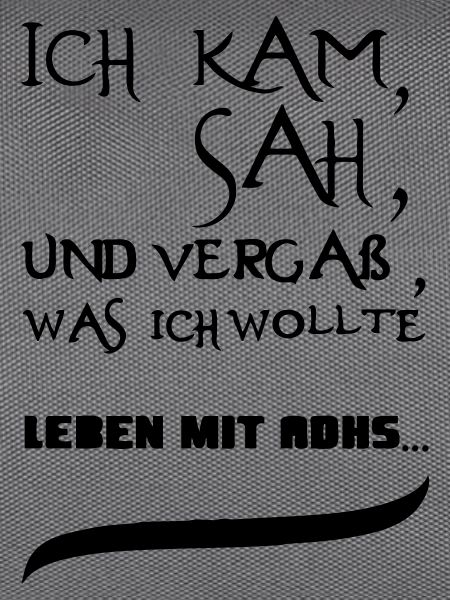 Leben mit ADHS Geschenk