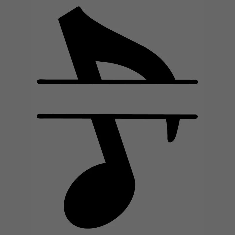 Textbanner Musiknote