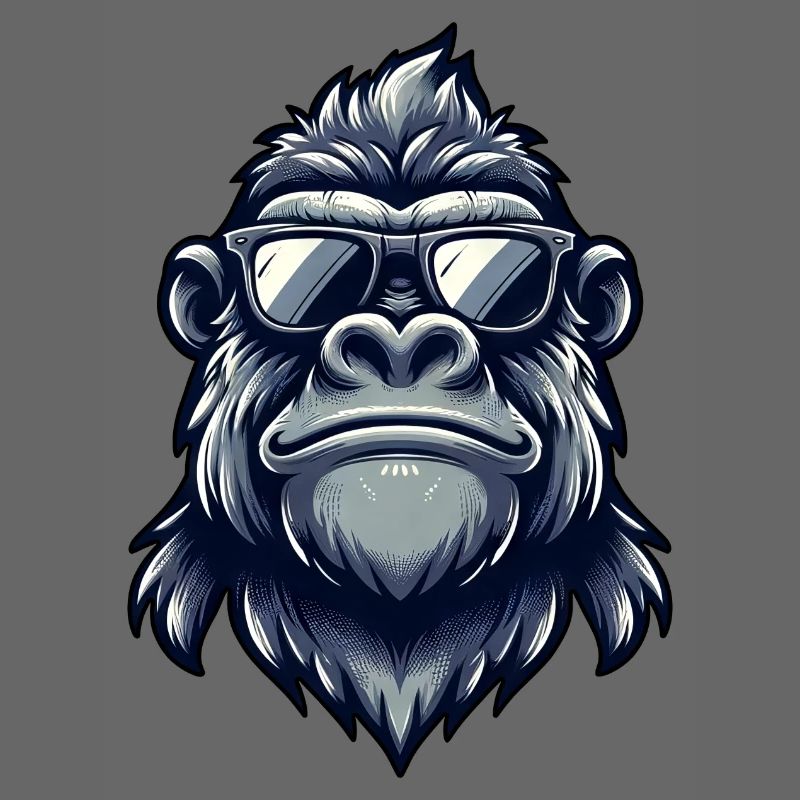 Lunettes de soleil Cool Gorille Monkey