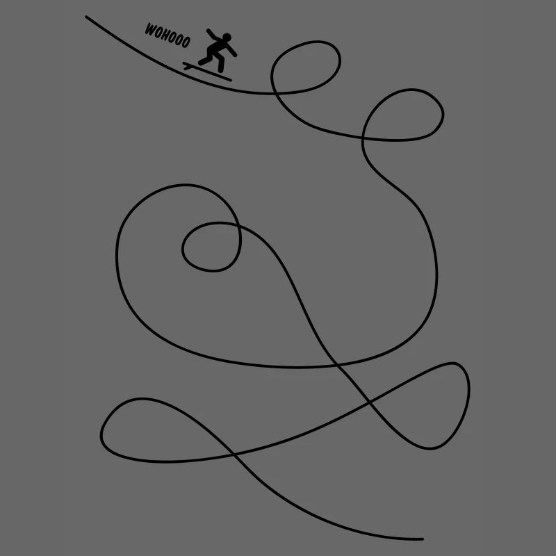 Surfer makes loops