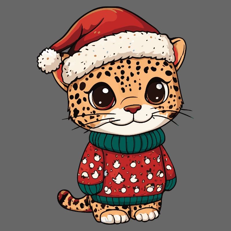 Noël de Noël léopard