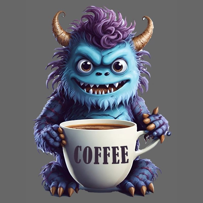Kaffeemonster  - Koffein Zombie - Morgenmuffel