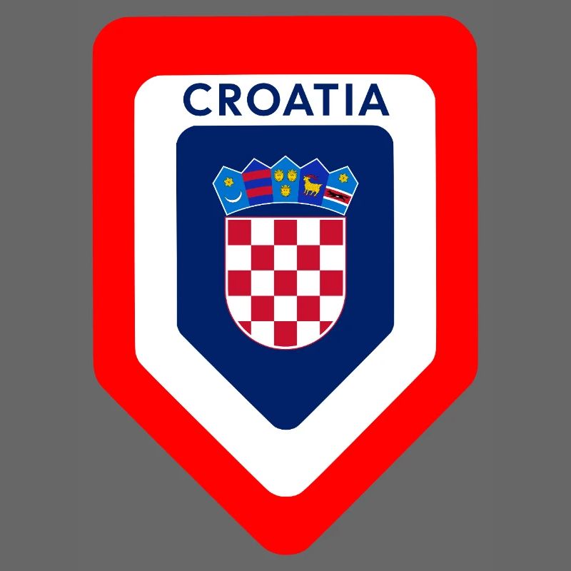 Kroatisches Wappen Emblem