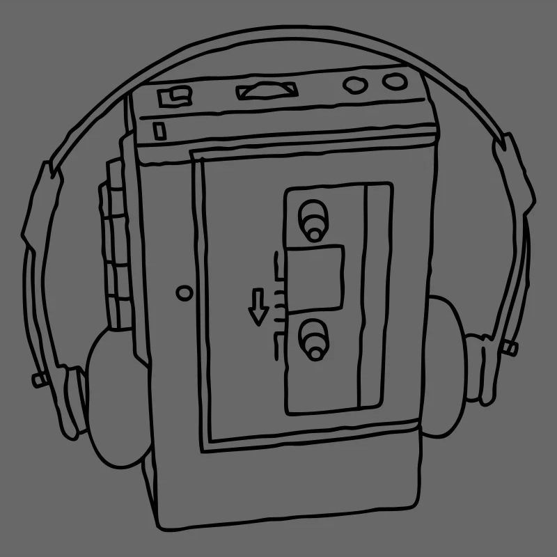WALKMAN cassette recorder