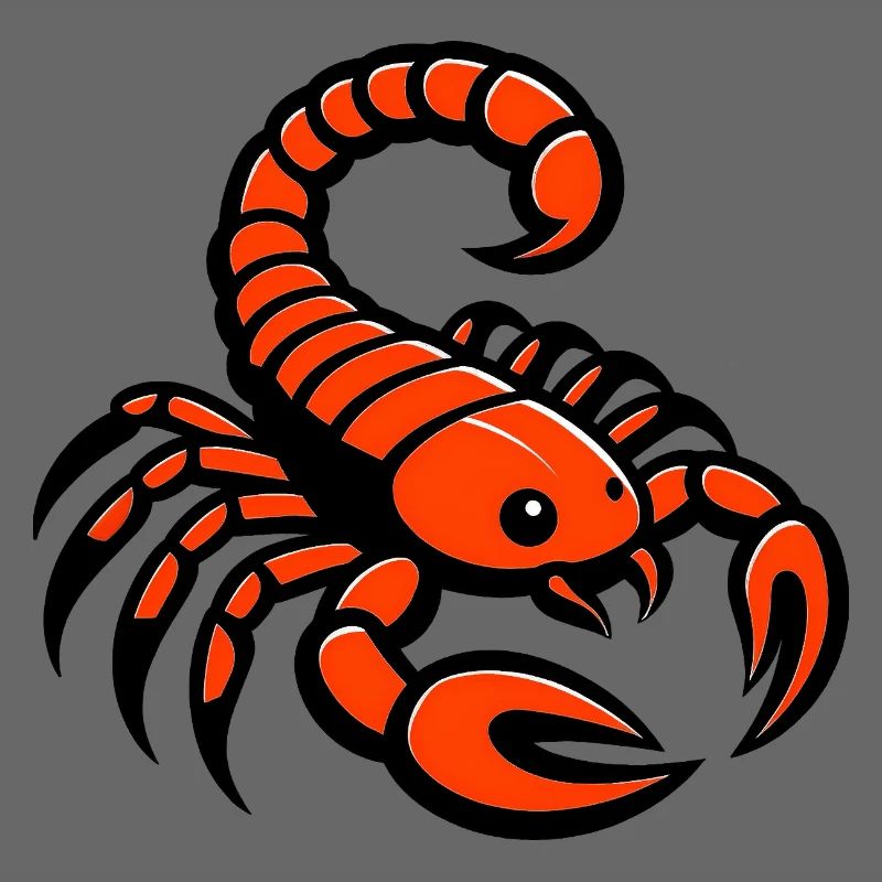 Feuriger Skorpion