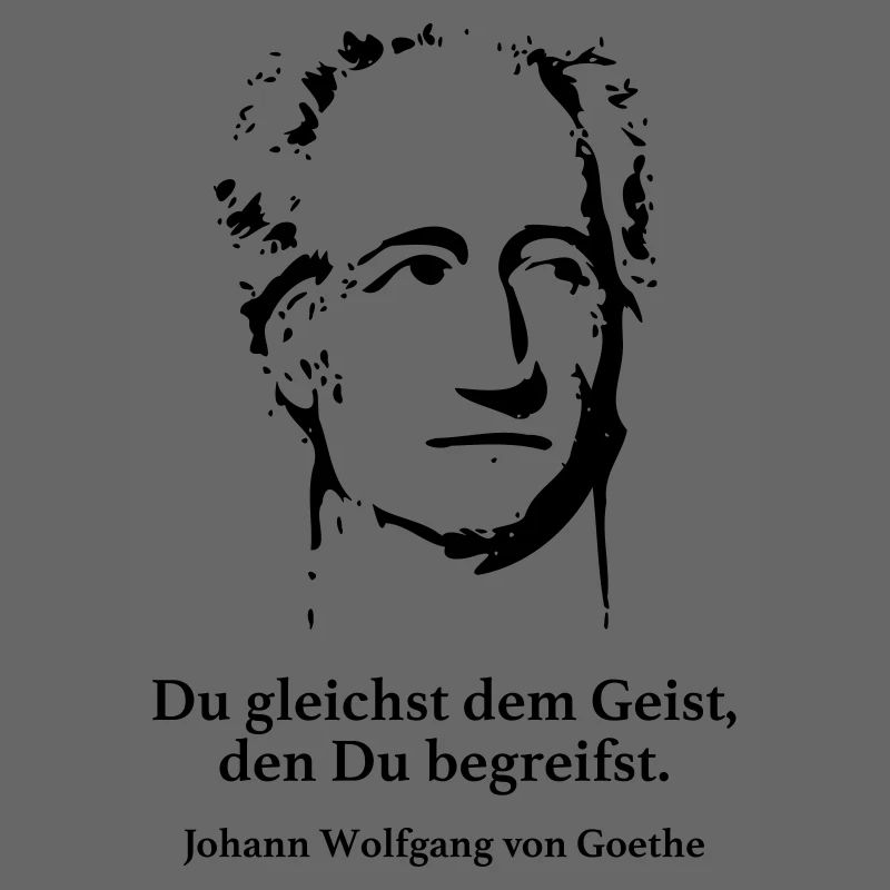 Goethe: Du gleichst dem Geist, den Du begreifst.