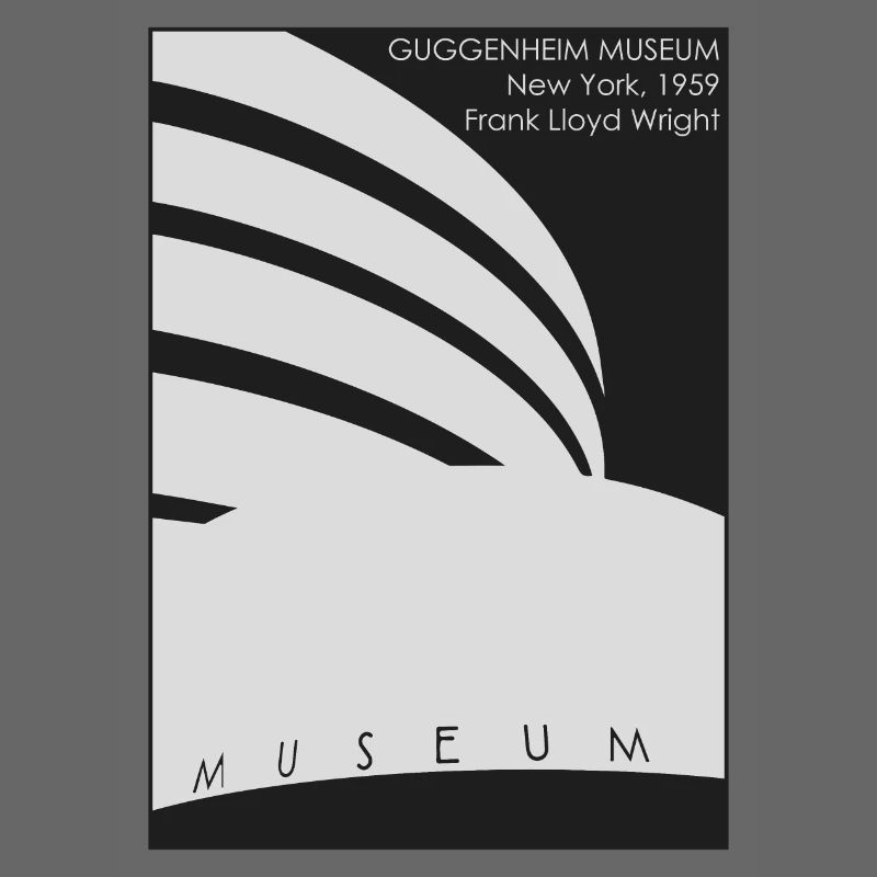 Architecture moderne: Musée Guggenheim