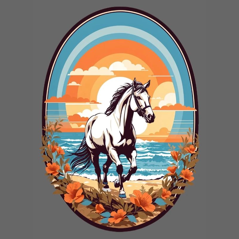 Pferd am Strand