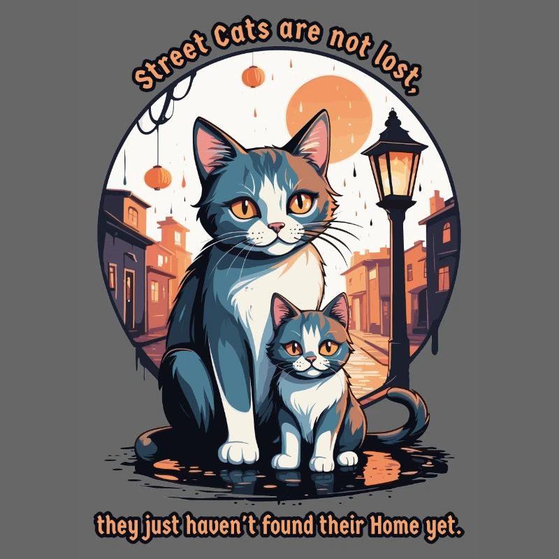 Chats des rues mignons