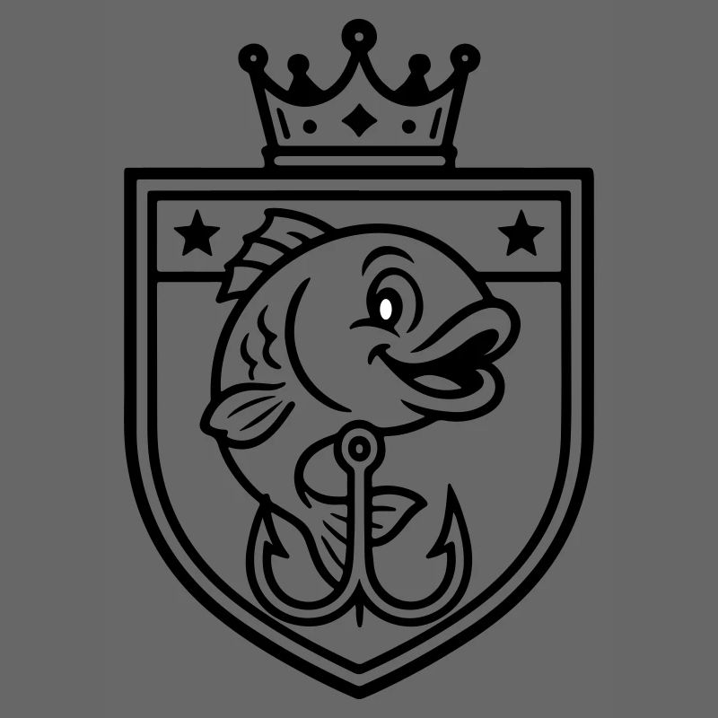 Logo de pêche au poisson