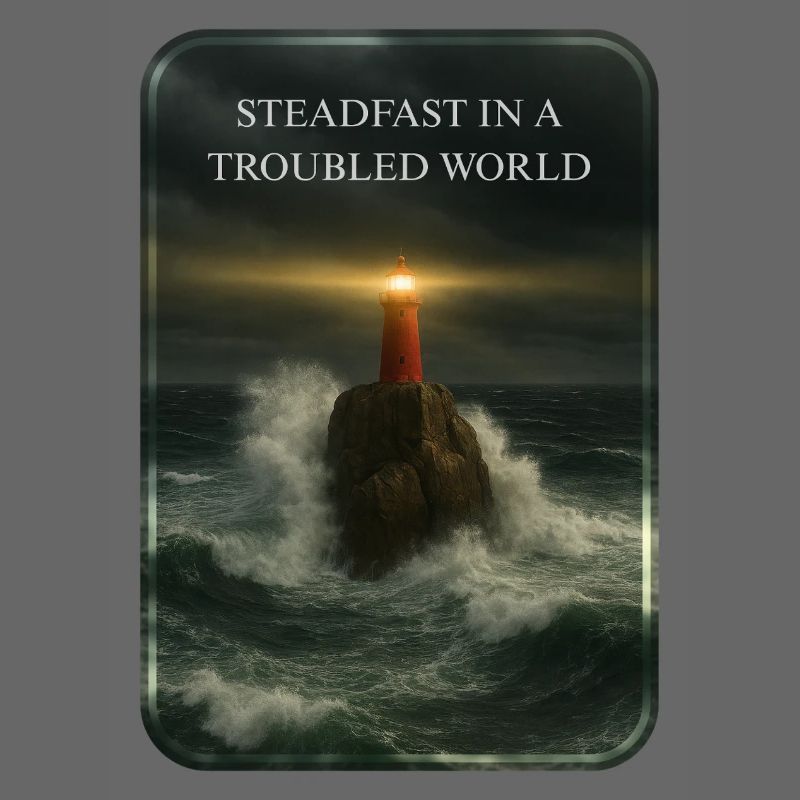STEADFAST IN A TROUBLED WORLD