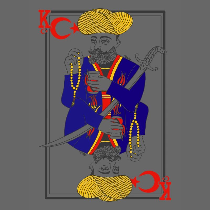 Turkish Tradition Playing Card