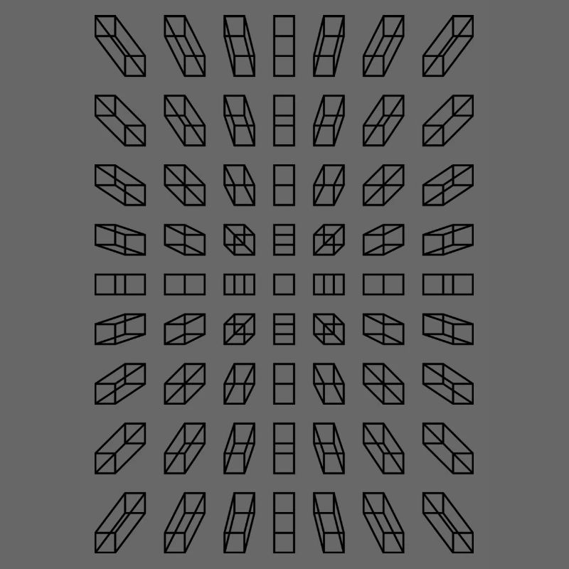 Hypno Bars : Pixels, Illusion & Rétro