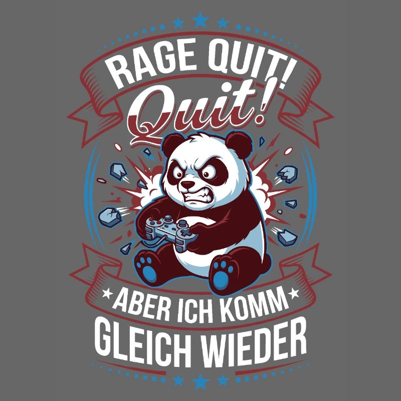 Rage Quit Panda Come Back Soon