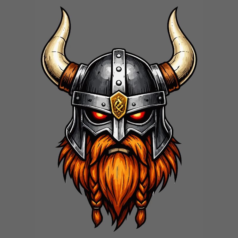 Wikinger Krieger Helm