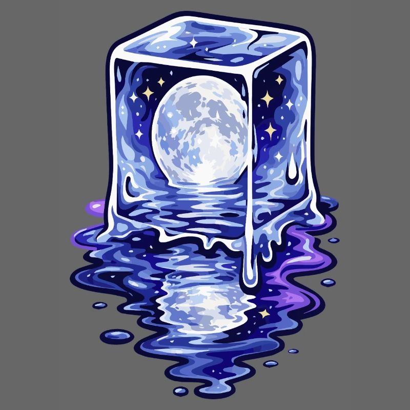 Fusion du cube au clair de lune