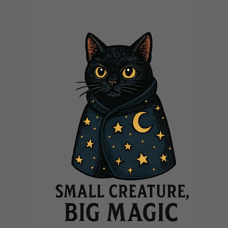 Moonlit Night Cat Star Cape
