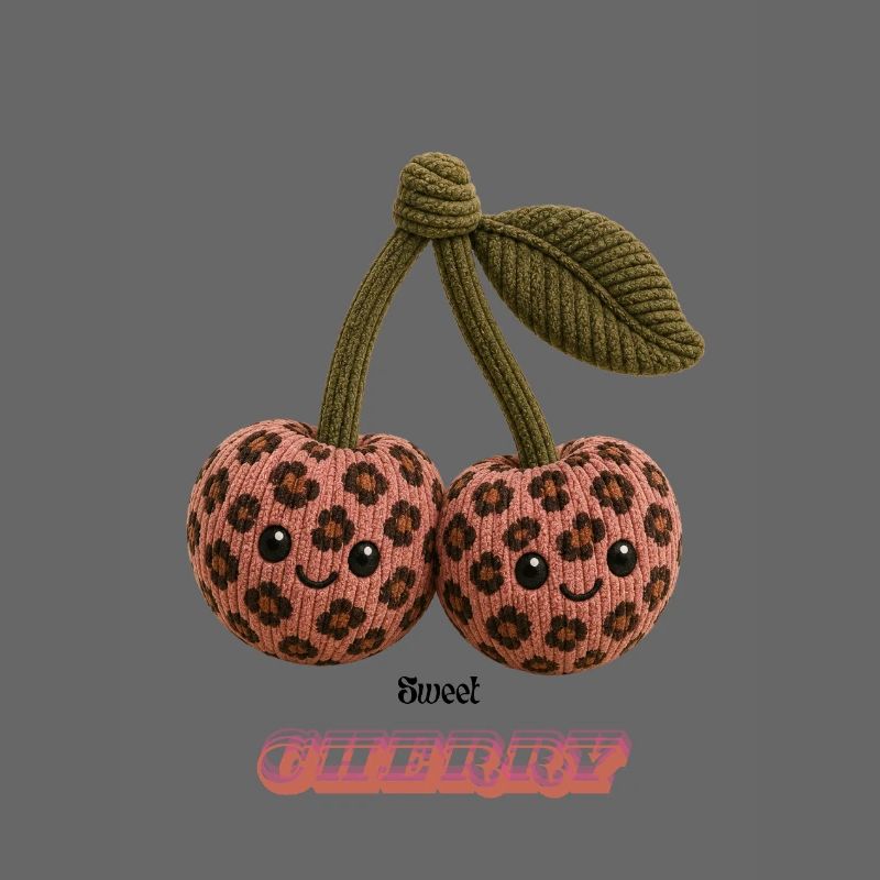 Leopard Cherries Cuddle Duo