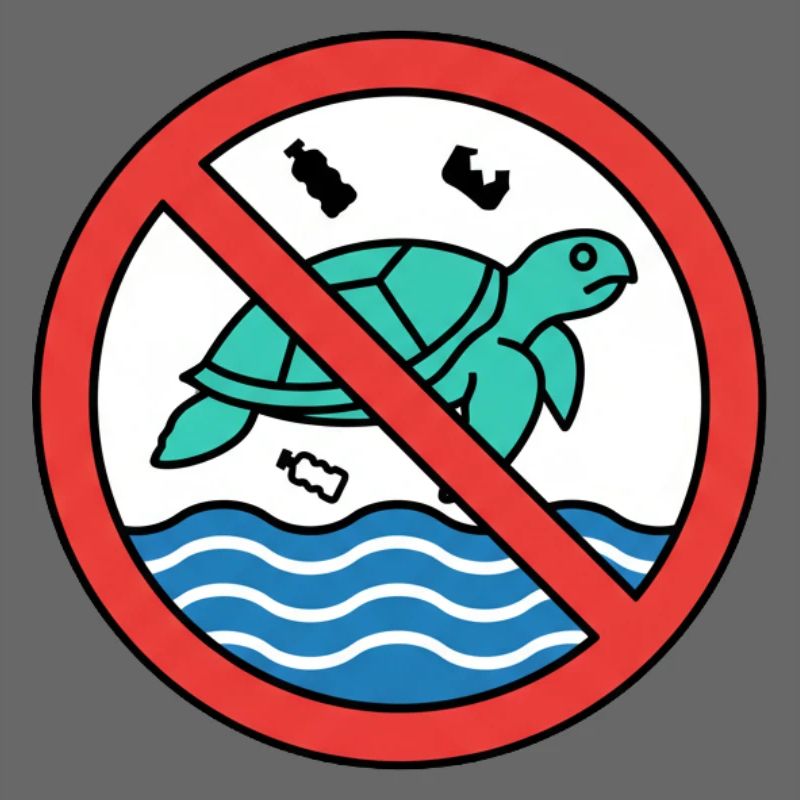 Stop plastic waste! | Save the turtles