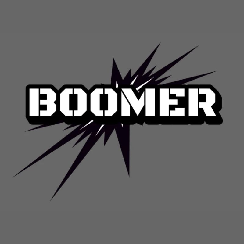 Boomer Exploded Font
