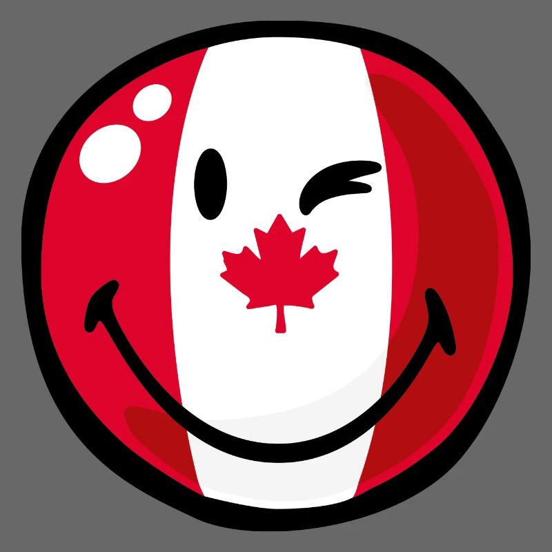 Smiley Flag Canada