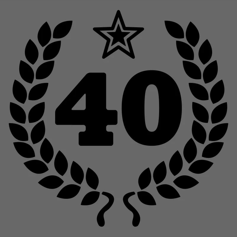 40 - Vierzig - Birthday - runder Geburtstag